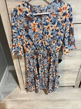 Woman’s Floral Casual Dress